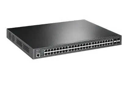 SWITCH TP LINK 48 PUERTOS GIGABIT L2 ADMINIS. 4SFP POE+