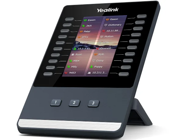 VOIP YEALINK TEL EXT PARA T3 43 TECLAS
