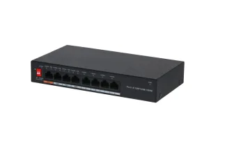 SWITCH DAHUA 8 PUERTOS POE GIGA NO ADM 60W