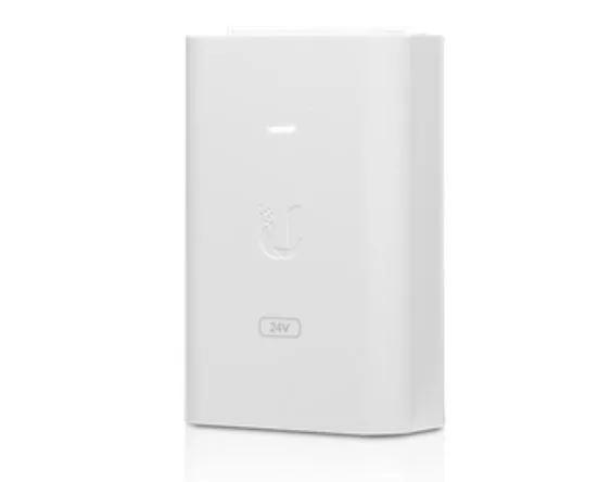 FUENTE UBIQUITI PUENTE POE 24VDC 0.5A GIGABIT BLANCO