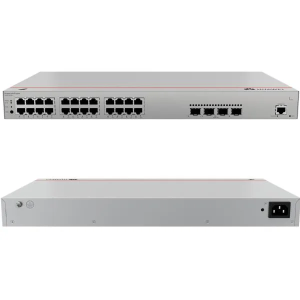 SWITCH HUAWEI EBG 24P GE 4-SFP+ 10G POE+ (400W) LAYER 2+