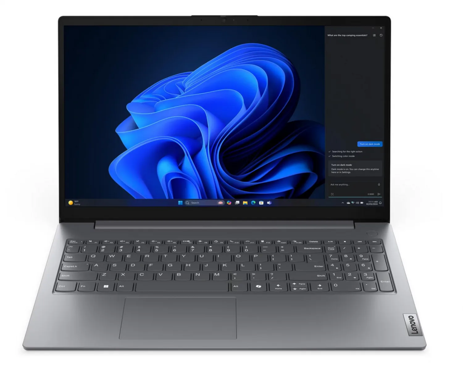 NOTEBOOK LENOVO V15 INTEL I7 15.6" FHD 8GB DDR5 512 SSD FDOS — foto 2