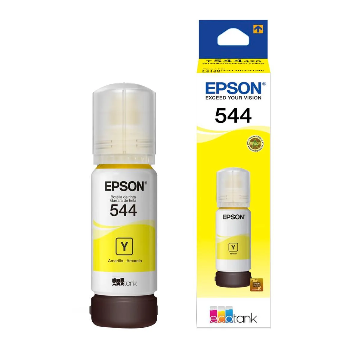 Botella de Tinta Epson T544420-AL Amarilo — foto 2
