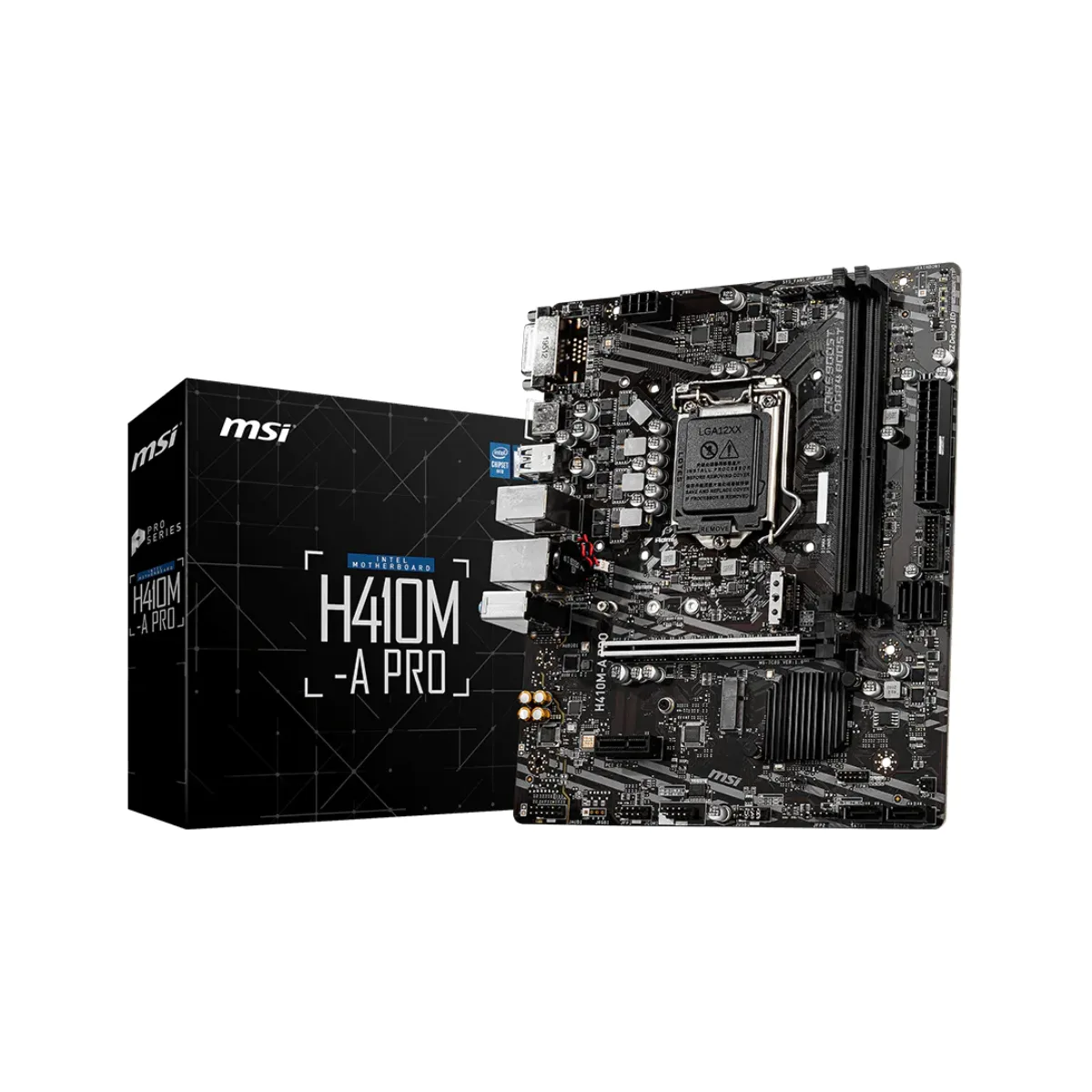 Motherboard MSI H410M-A PRO Socket LGA1200 DDR4 micro-ATX Chipset Intel H410