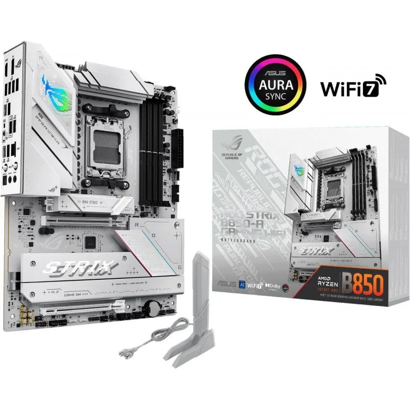 Motherboard ASUS ROG STRIX B850-A Gaming WiFi AM5 DDR5 ATX 90MB1J50-M0EAY0 — foto 2