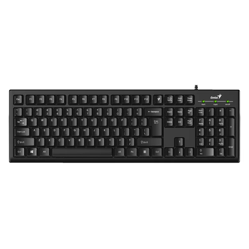 TECLADO GENIUS KB-100 SMART USB BLACK — foto 2