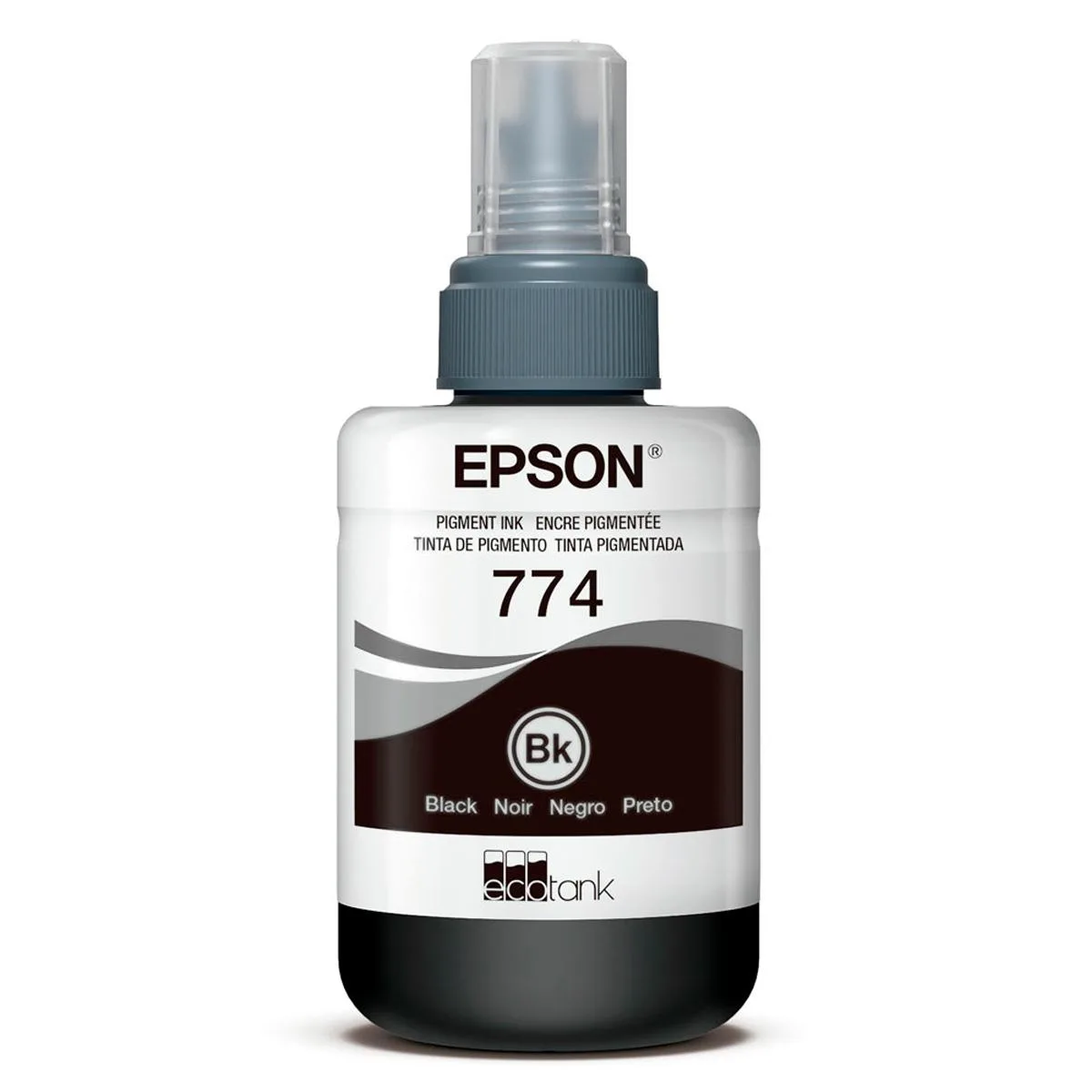 Botella de Tinta Epson T774120-AL Negro — foto 2