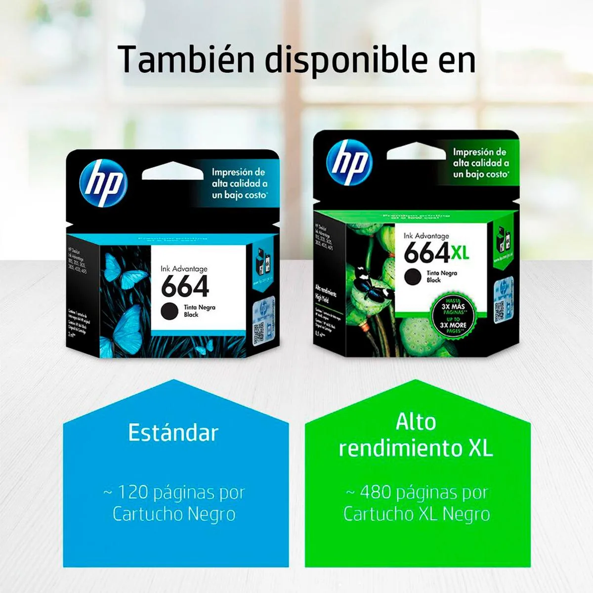 Cartucho Hp Deskjet 1115 2136 Original 664xl Negro 664xl — foto 12