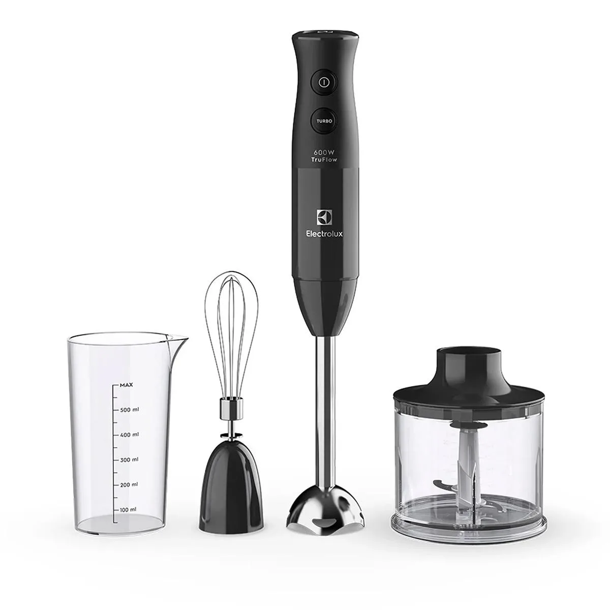 Mixer Electrolux Efficient 3 en 1 EIB20 600w Negro con acceosiros