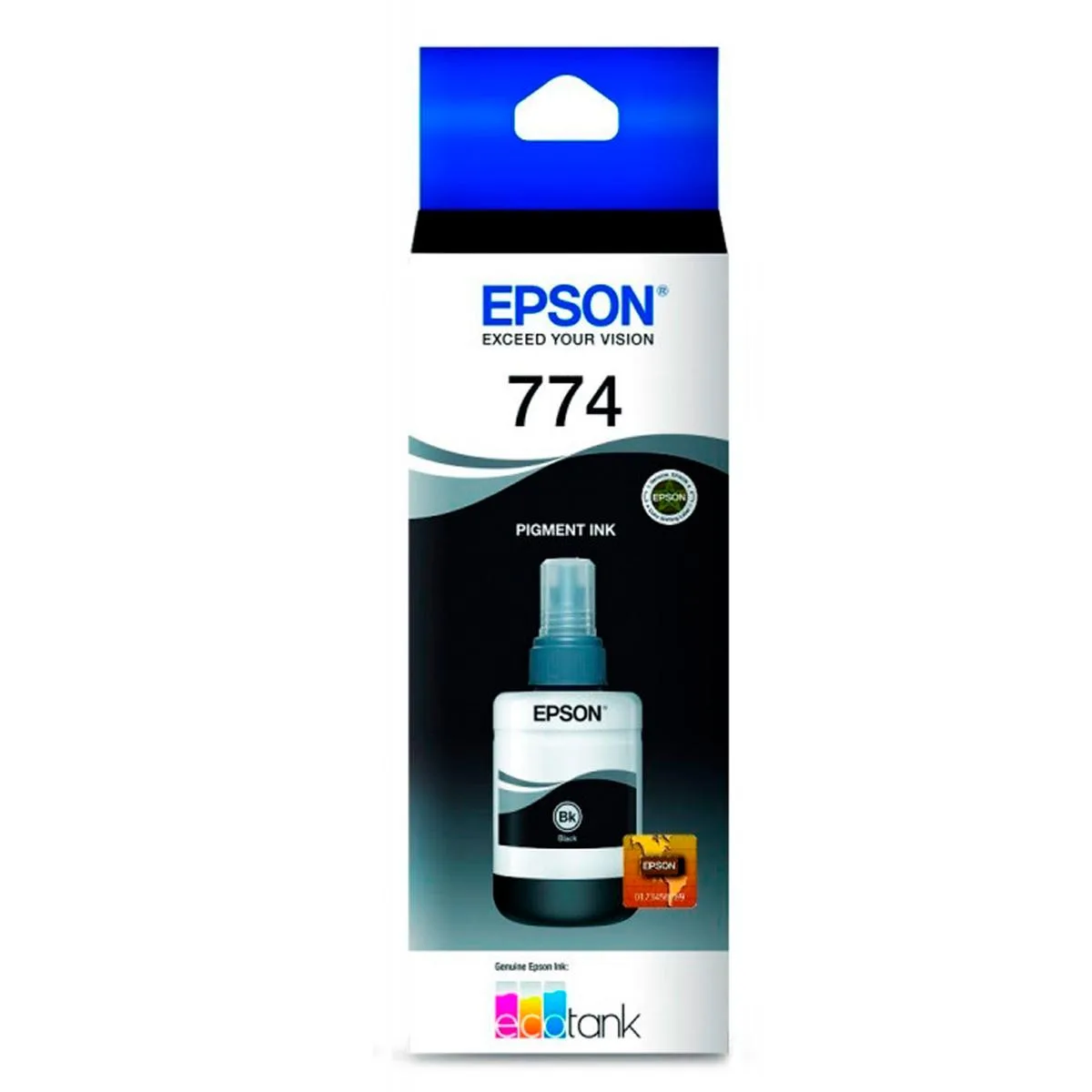 Botella de Tinta Epson T774120-AL Negro — foto 3