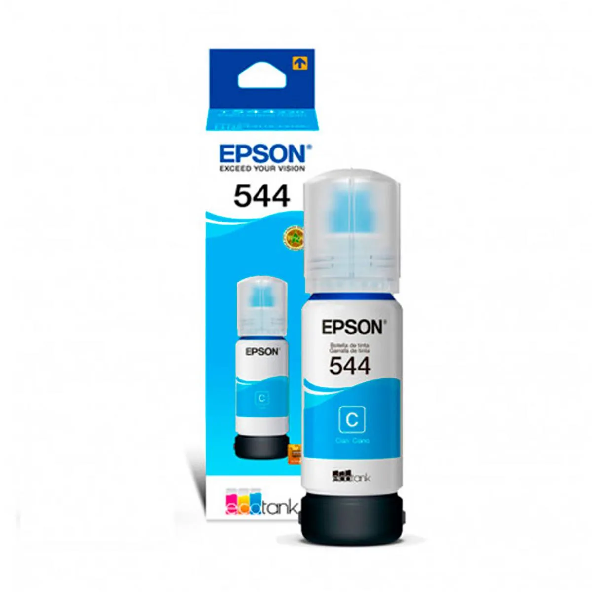 Botella de Tinta Epson T544220-AL cian — foto 3