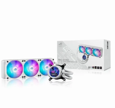 Water Cooler ASUS ROG Strix LC III 360 ARGB LCD White Edition