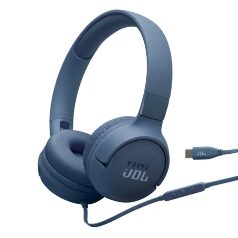 AURICULAR JBL T520C AZUL USB C (3231)