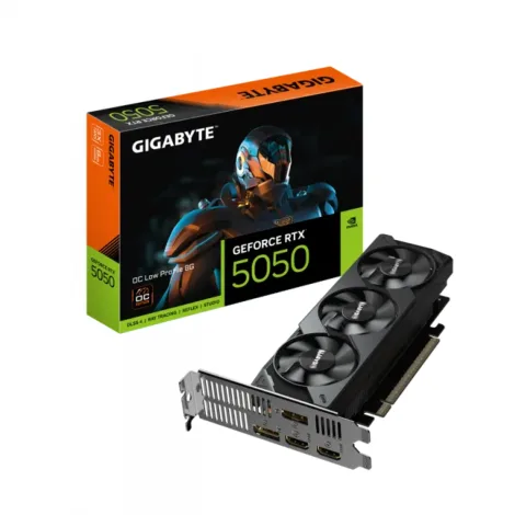 PLACA DE VIDEO GIGABYTE RTX 5050 8GB LOW PROFILE