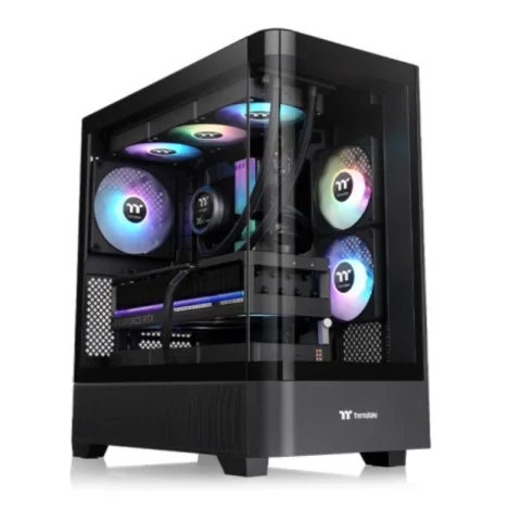 Gabinete TT View 290 TG ARGB Mid-Tower Black (0072)