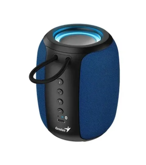 PARLANTE PORTATIL BLUETOOTH GENIUS SP-915BT RGB BLUE