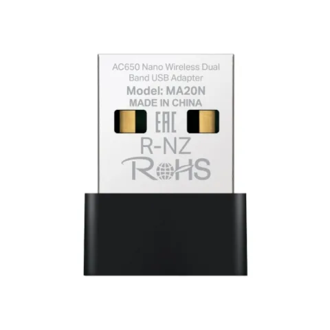 MA20N Nano P.RedW USB Mercusys AC650 Dual Band (2053)