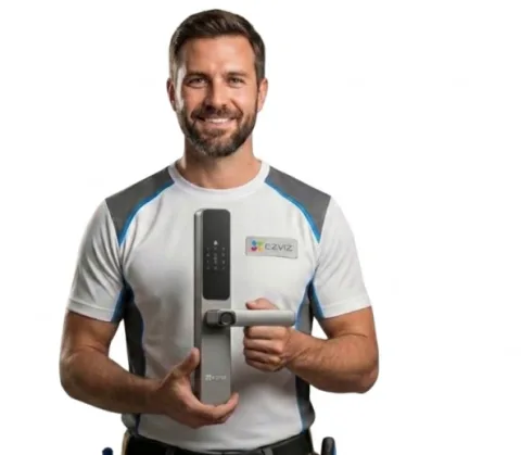 Instalación de Cerraduras Inteligentes EZVIZ en CABA y Zona Norte – Instalador Certificado